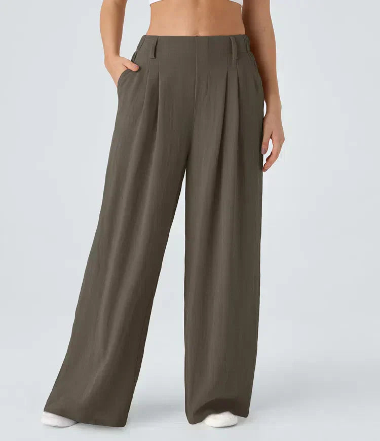 Pantaloni Casual in Lino