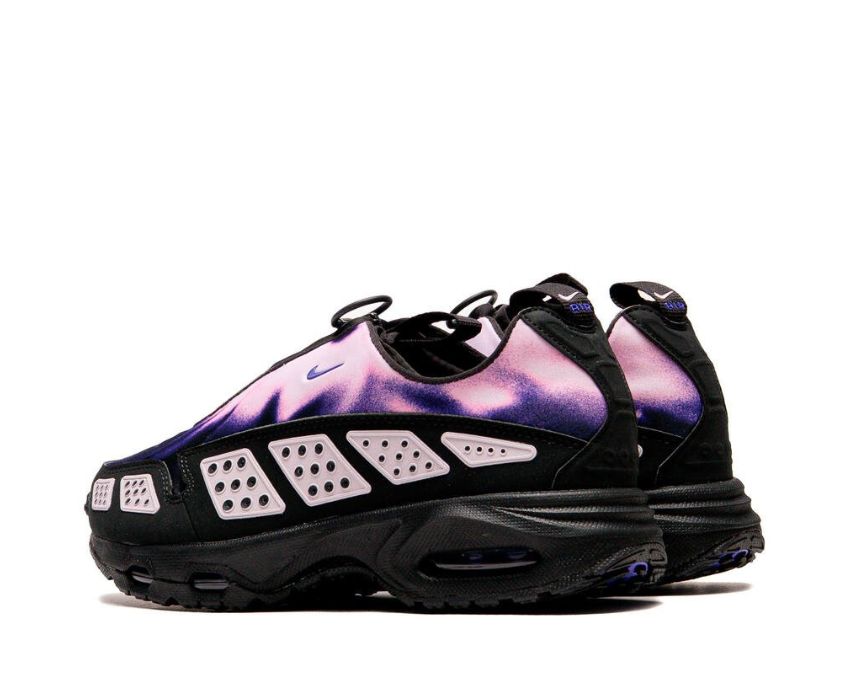 Scarpe da ginnastica con ammortizzazione ad aria, modello SNDR W, colore violetto persiano.