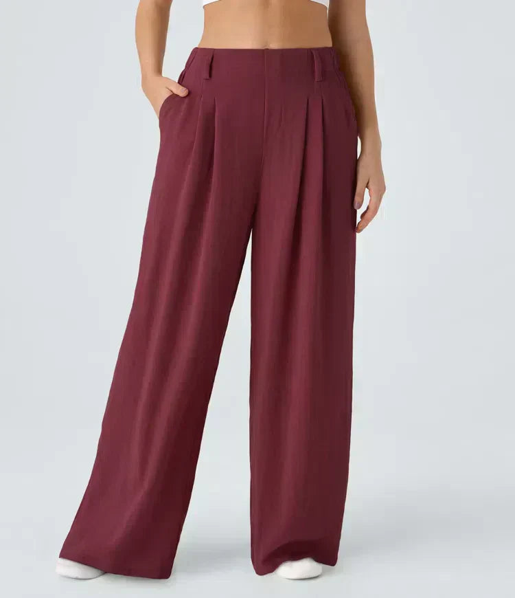 Pantaloni Casual in Lino