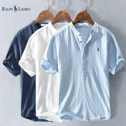 Camicia in Lino Classica per Uomini