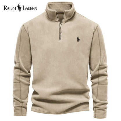 Felpa con Mezzo Zip – Manica Lunga in Fleece