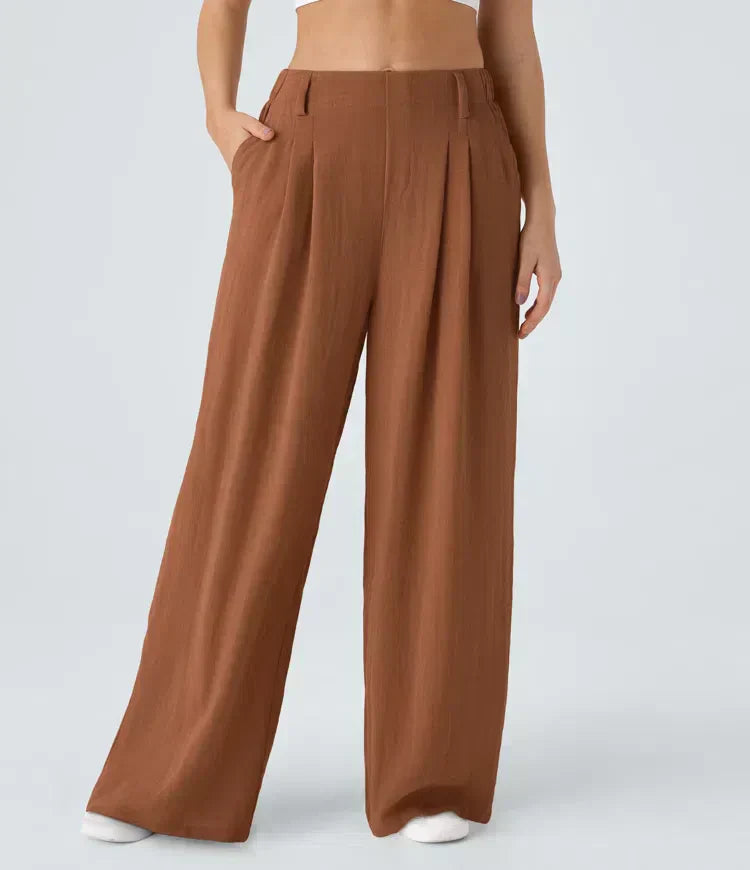 Pantaloni Casual in Lino