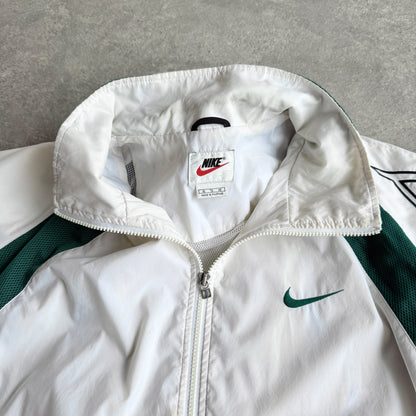 Giacca a vento leggera ricamata swoosh NK Air anni '90