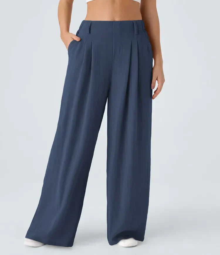 Pantaloni Casual in Lino