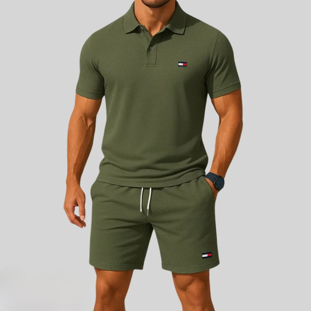 Set Estivo da Uomo – Polo & Shorts