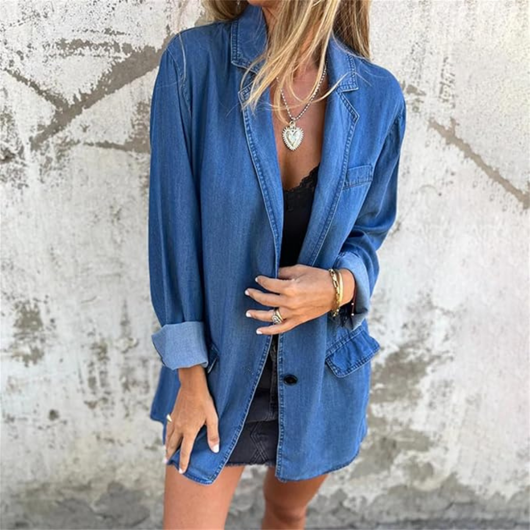 Dimana | Blazer in Denim