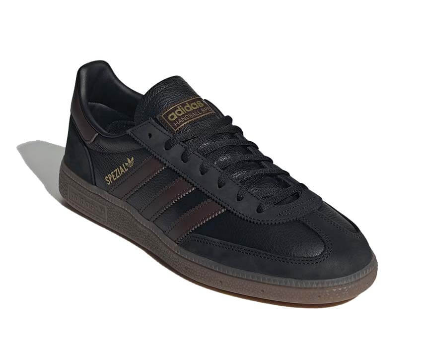 Scarpe da ginnastica per pallamano in pelle scamosciata marrone scuro