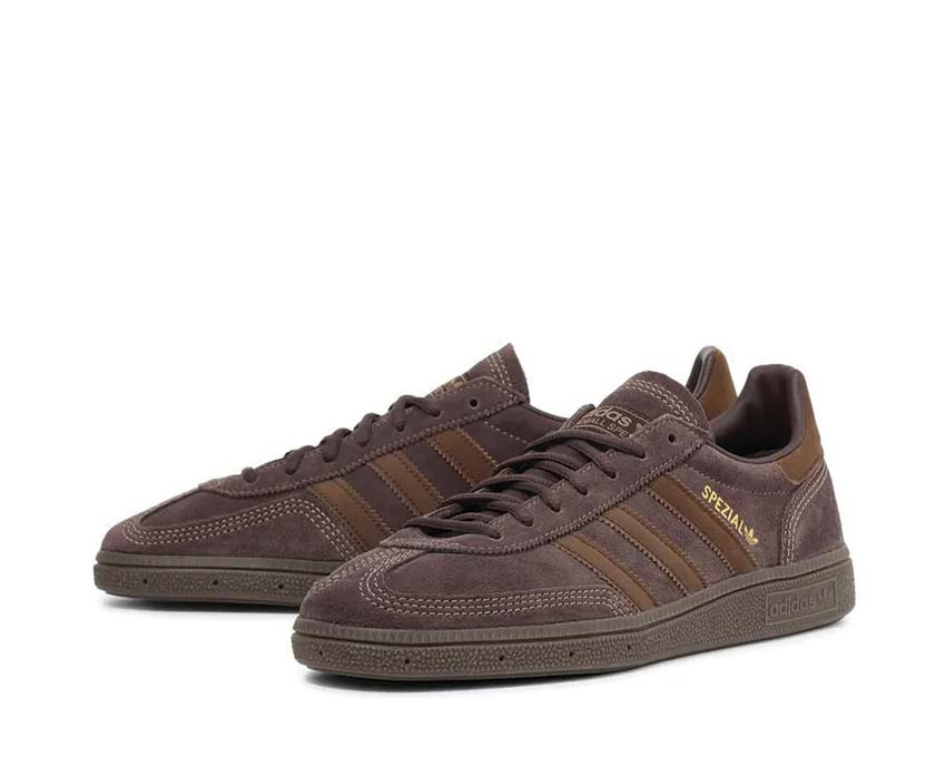Scarpe da ginnastica per pallamano in colore marrone scuro