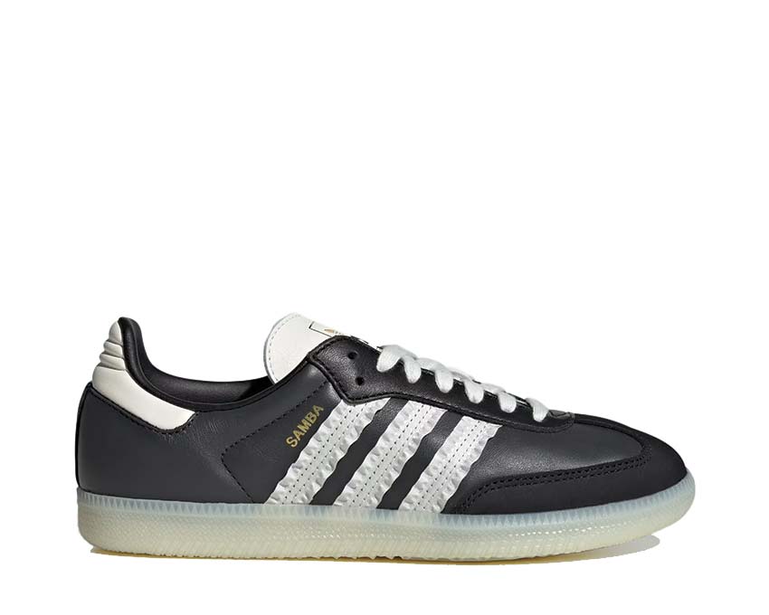 Scarpe da ginnastica classiche in pelle nera per donna