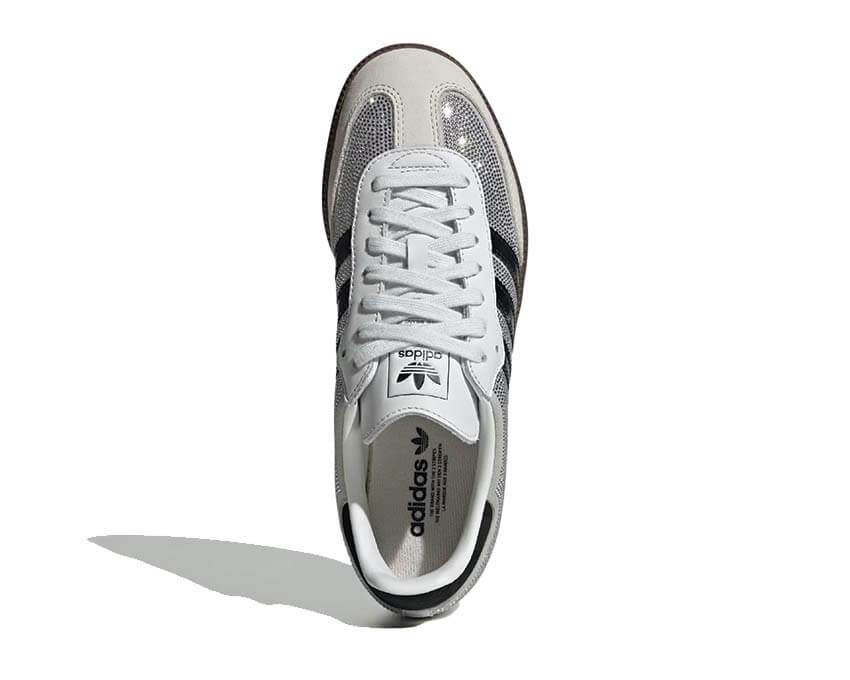 Scarpe da ginnastica classiche da donna in bianco cristallo