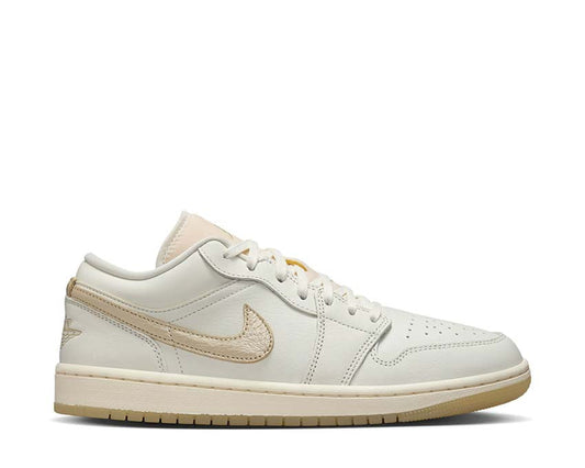 Scarpe basse in pelle e tessuto da donna color oro.