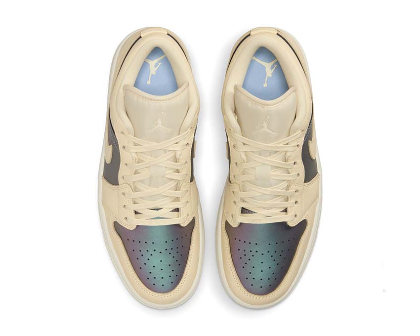 Scarpe da ginnastica basse da donna in tessuto chiaro