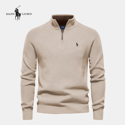Maglione Mezzo Zip