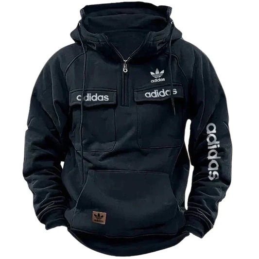 ADIDAS™ - Felpa Tactical Quarter Blu Notte