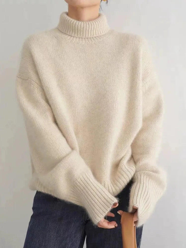 Maglione Lynn con Collo Alto