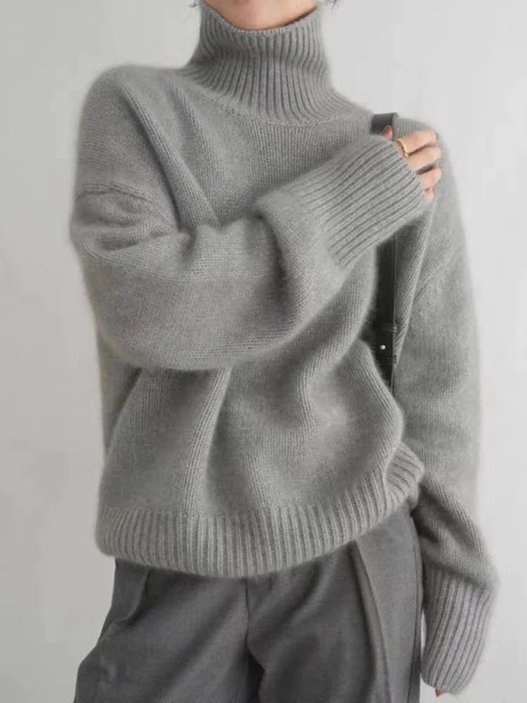 Maglione Lynn con Collo Alto