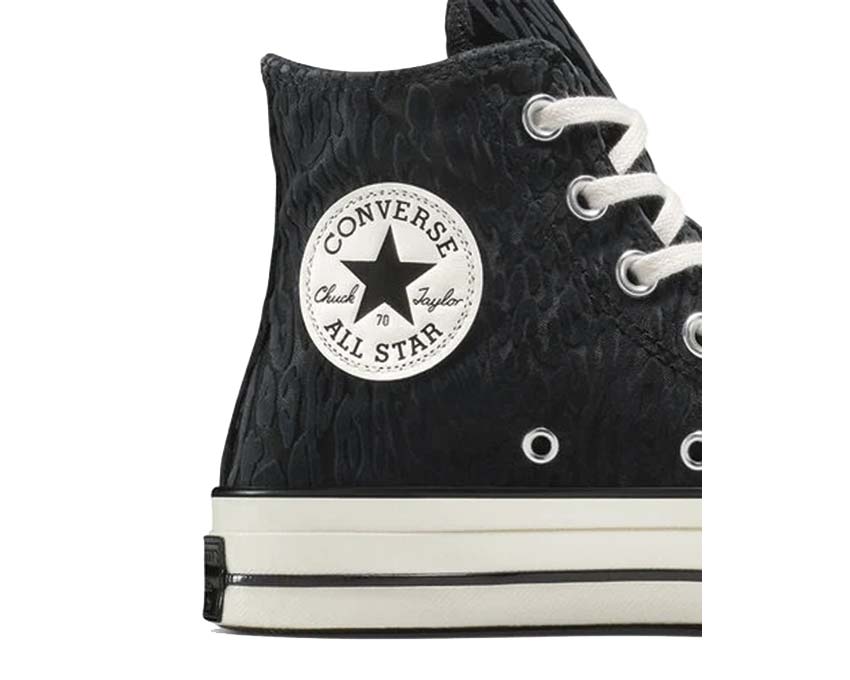 Scarpe Alte in Tela Nera