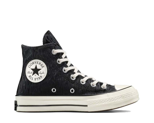Scarpe Alte in Tela Nera