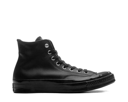 Scarpe Alte in Tela Nera con Suola in Gomma