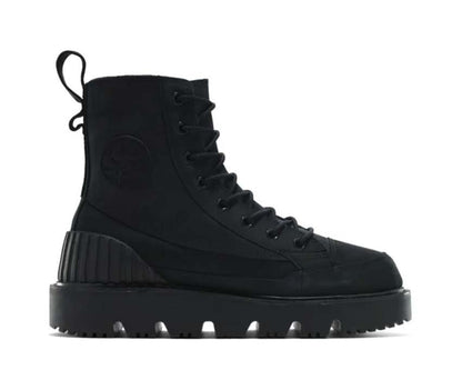 Scarpe Alte Resistenti in Tela Nera