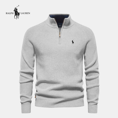 Maglione Mezzo Zip