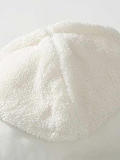 Cappotto Puffer con Cappuccio Teddy 2 in 1