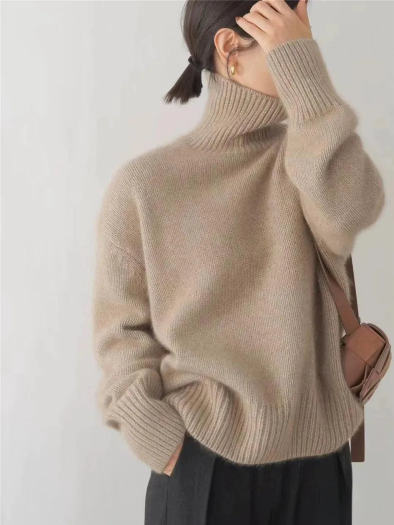 Maglione Lynn con Collo Alto