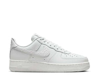 Scarpe da ginnastica basse da donna in pelle bianca