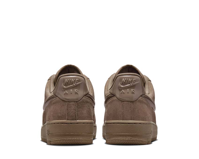 Scarpe da ginnastica basse da donna in pelle marrone chiaro