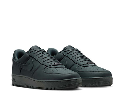 Scarpe basse retrò in pelle grigia