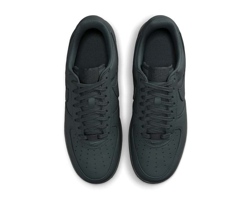 Scarpe basse retrò in pelle grigia