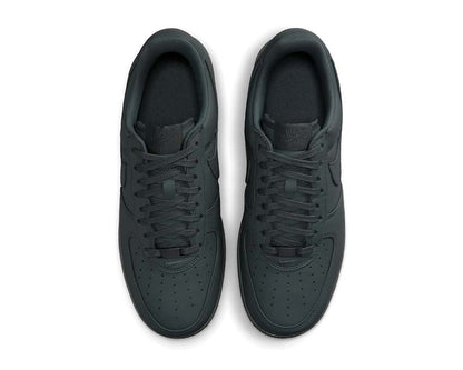 Scarpe basse retrò in pelle grigia