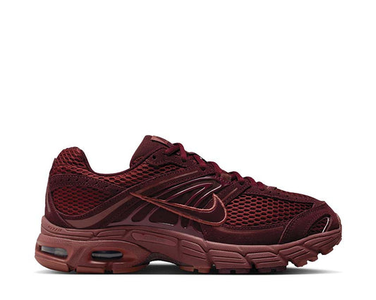 Scarpe da corsa ammortizzate da donna in colore rosso seppia