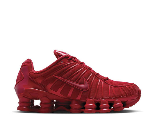 Scarpe da ginnastica ammortizzate rosse per donna