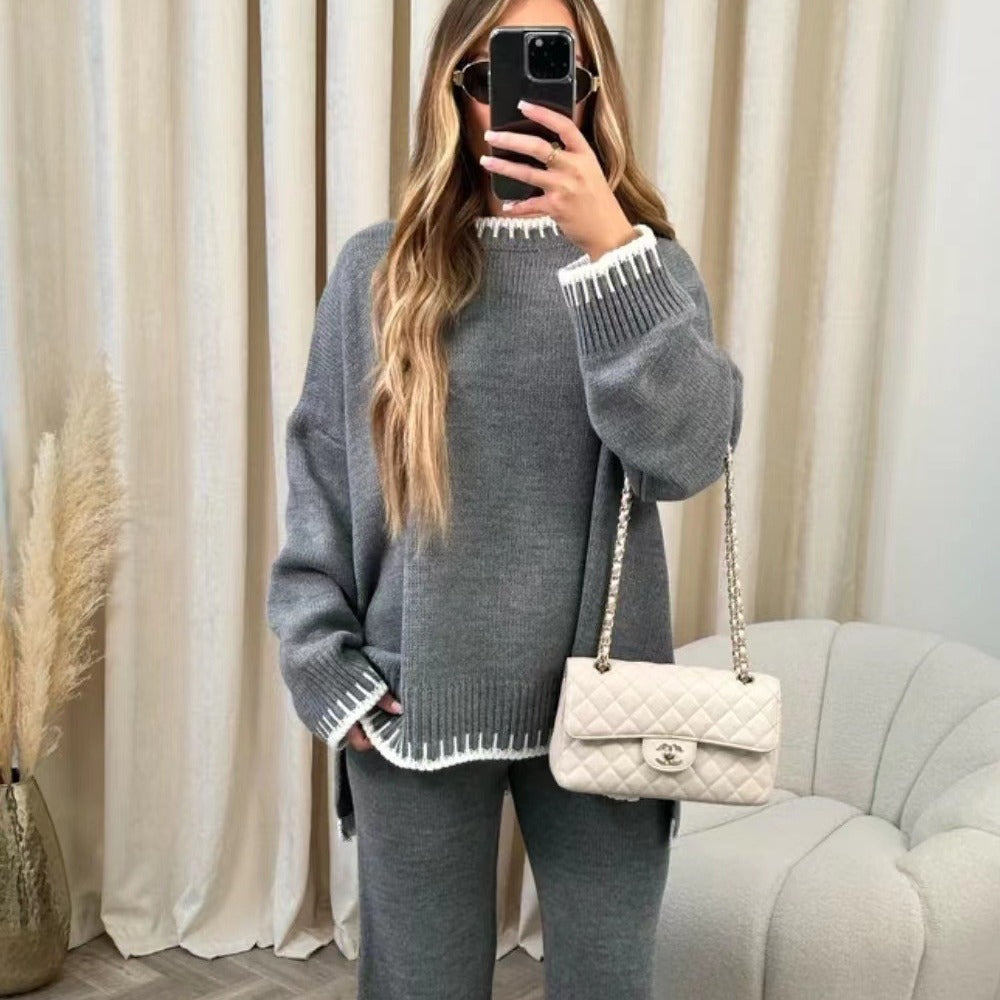 Set in Maglia a Due Pezzi