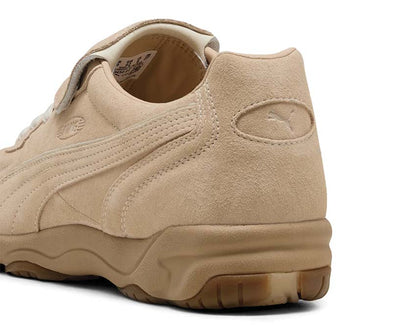 Scarpa da Calcio Indoor in Pelle Beige
