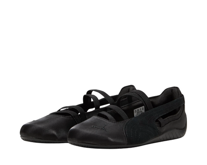 Scarpa da ballo in raso con design sportivo per donna