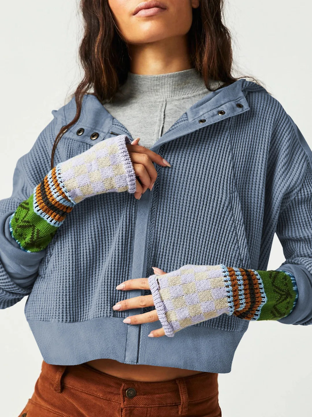 Hoodie Cropped Vindica