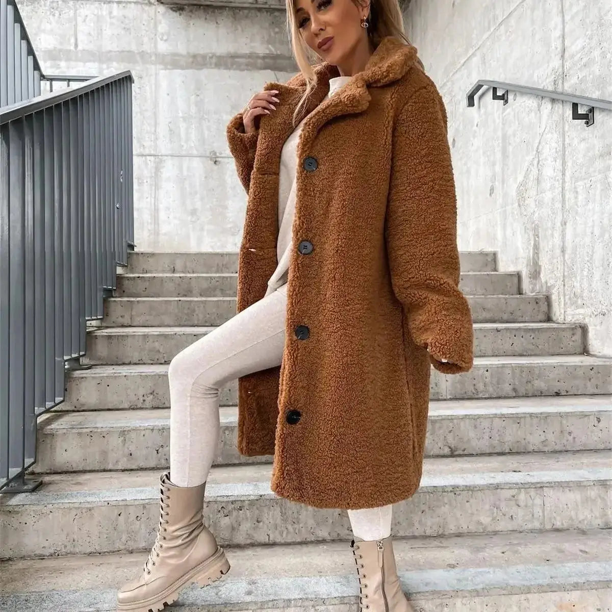 Selene – Cozy Longline Coat