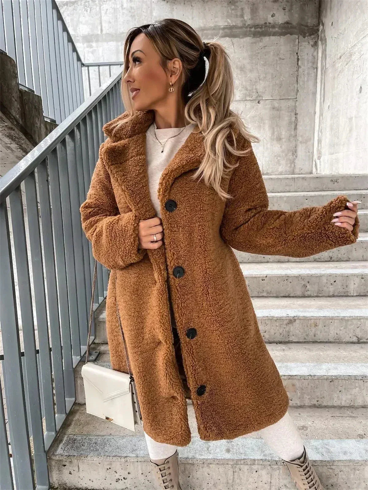 Selene – Cozy Longline Coat