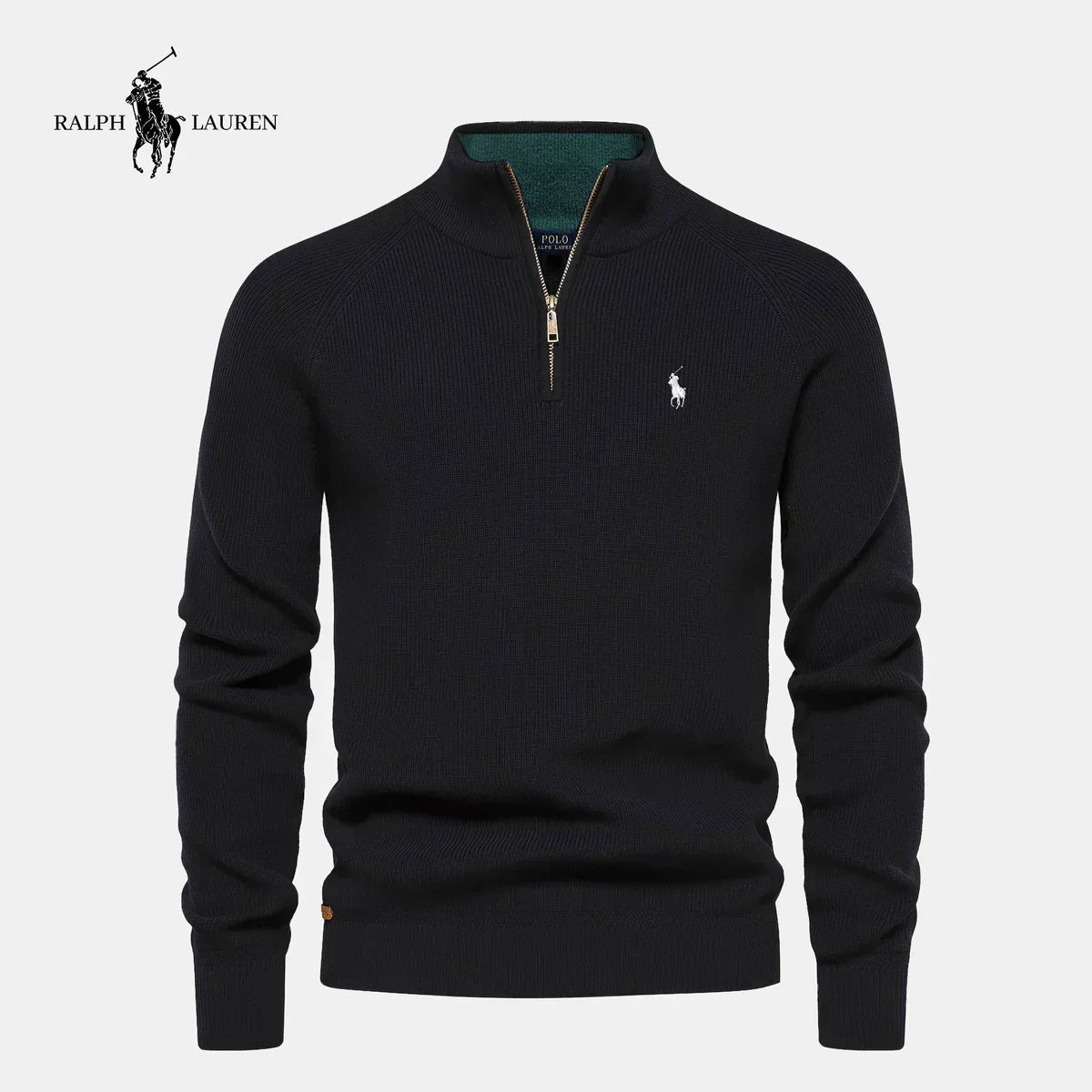 Maglione Mezzo Zip