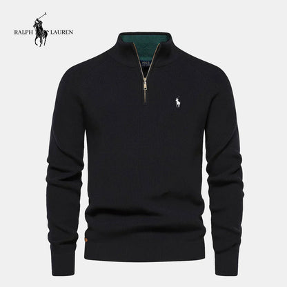 Maglione Mezzo Zip