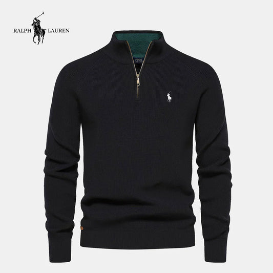 Maglione Mezzo Zip
