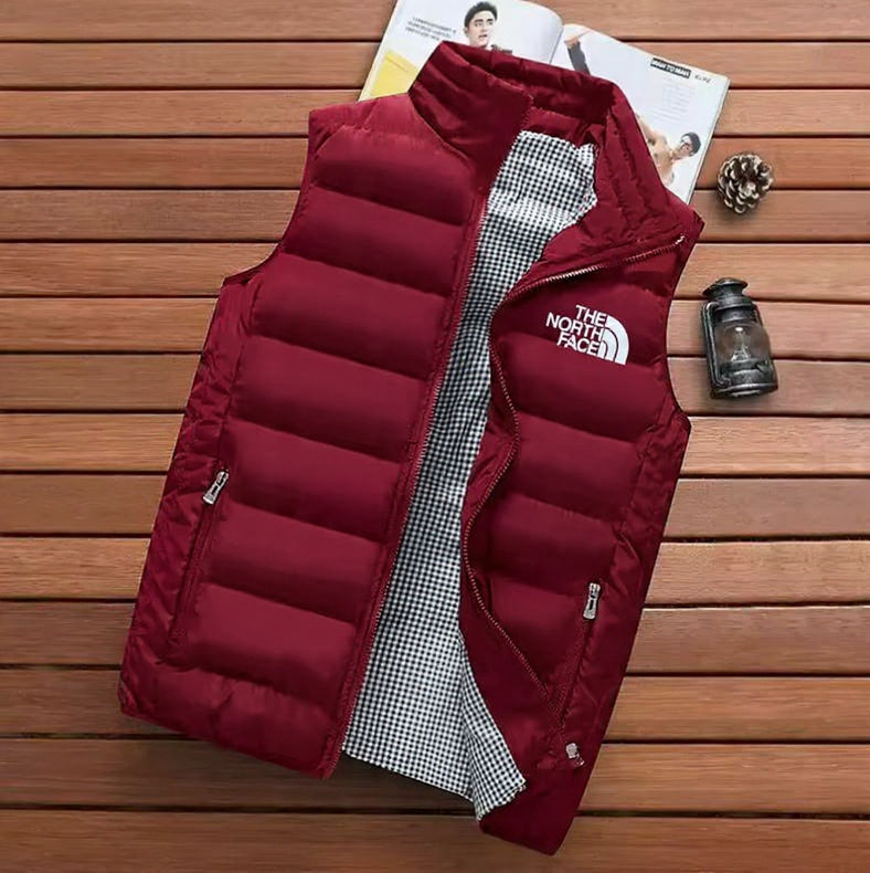 Gilet Imbottito Bordeaux — Vittorio Leone