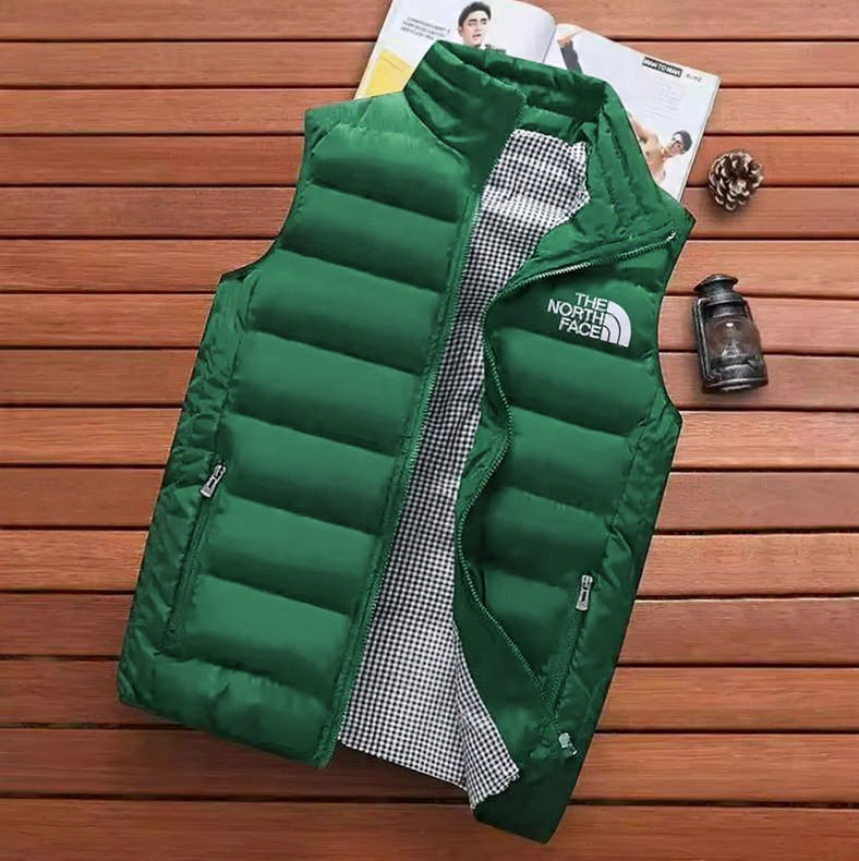 Gilet Imbottito Verde Foresta — Vittorio Leone