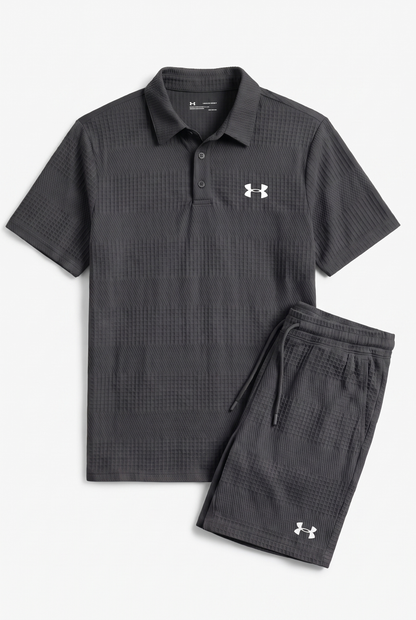 Completo Camicia con Colletto Casual Nero