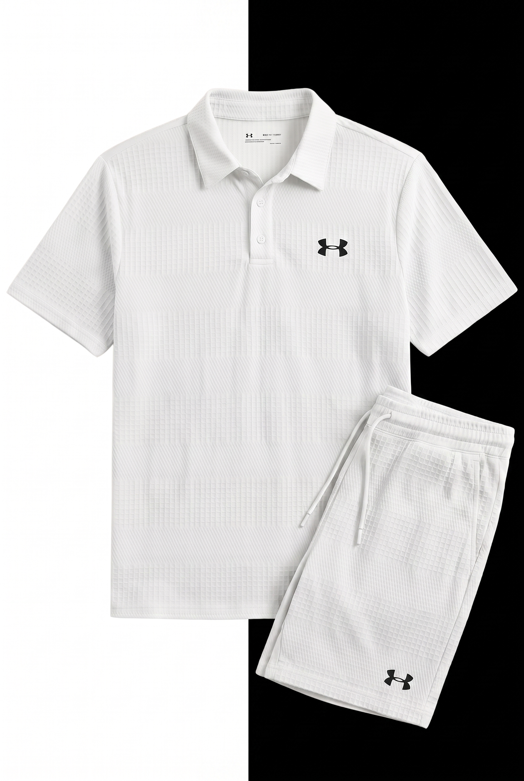 Completo Camicia con Colletto Casual Bianco