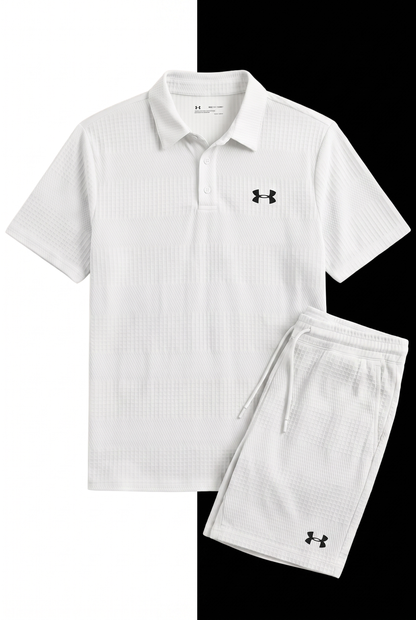Completo Camicia con Colletto Casual Bianco