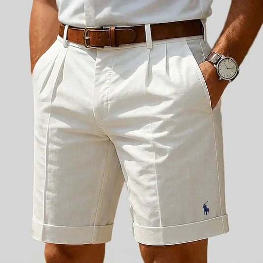 Bermuda Sartoriali con Pince - Bianco