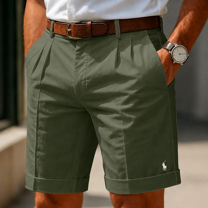 Bermuda Sartoriali con Pince - Verde